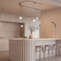 Магнитный трековый светильник Maytoni Technical Flex TR180-1-24WTW-B